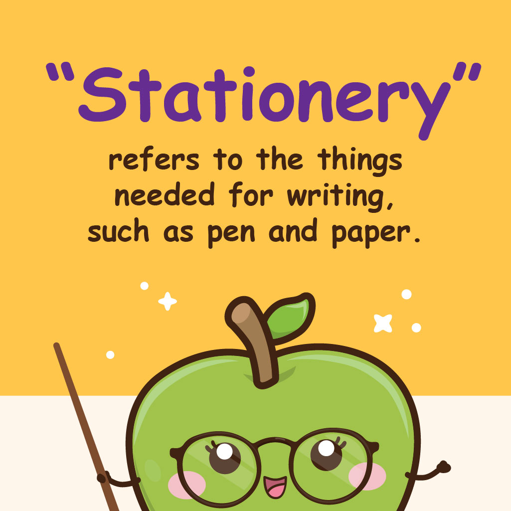 Stationery Vs Stationary stationery-vs-stationary